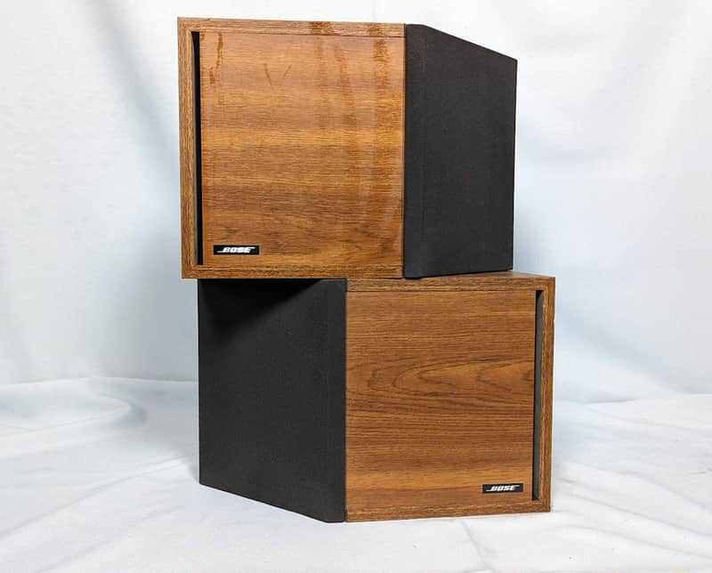 Pair of Vintage Bose 2.2 Direct Reflecting Two-way Bookshelf