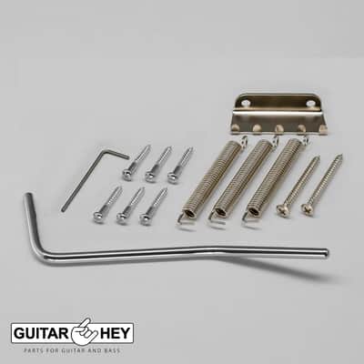 NEW Gotoh 510T-SF2 Non-locking Tremolo Bridge Steel Saddles w/ Screws  - CHROME image 2