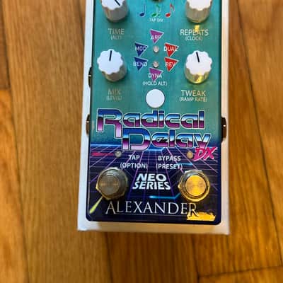 Alexander Pedals Radical Delay DX 2019 - Lazer Teal image 2