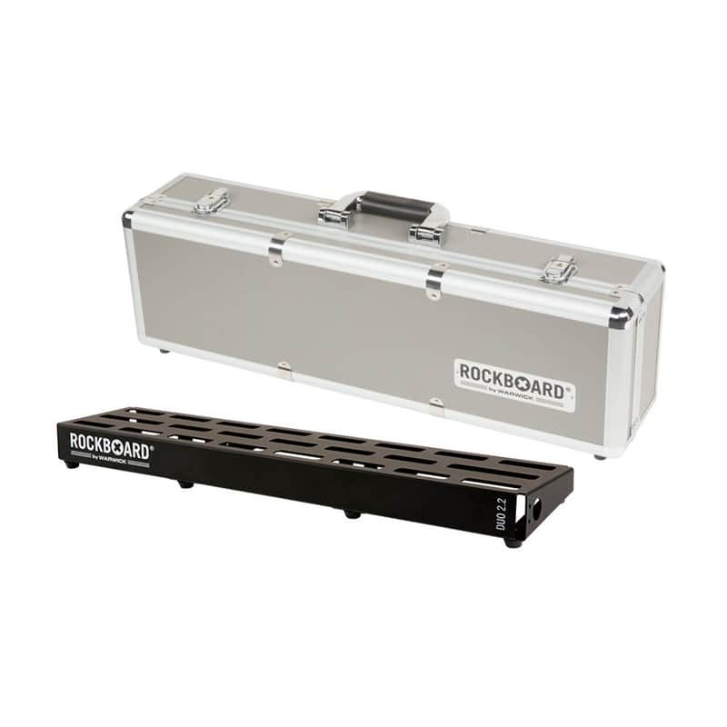 RockBoard DUO 2.2 Pedalboard with Flight Case image 1