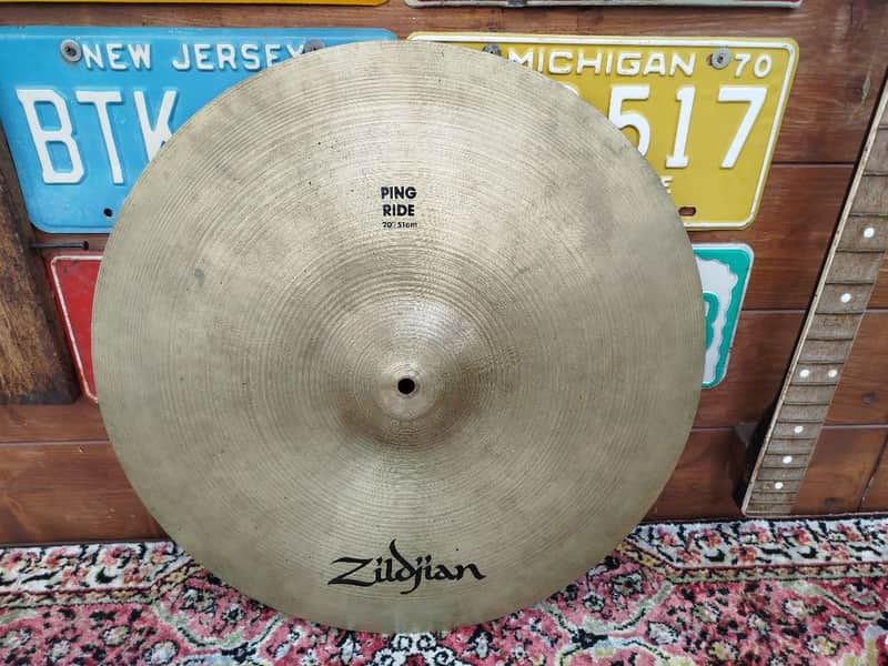 ZILDJIAN A 20” Ping Ride, 1980/90s. image 1