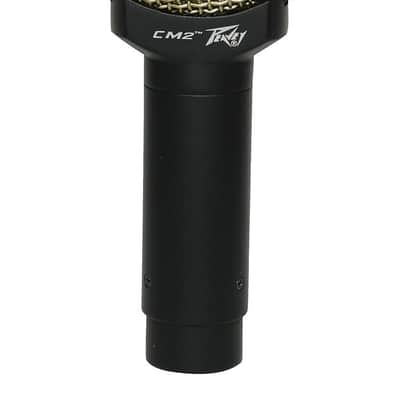 PEAVEY CM-2 INSTRUMENT CONDENSER MICROPHONE-Original Box-Open-Unused. ** Plus! ** FREE: (1) New Lo-Z 25' Blizzard "Cool" Cable image 1