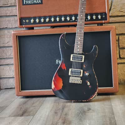 FRIEDMAN CUSTOM SHOP CALI 2023 - BLACK OVER 3 TONE SUN BURST image 1