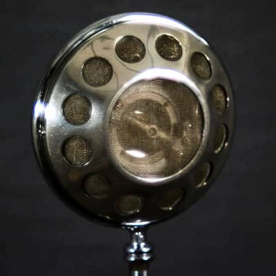 Vintage 1930's Western Electric 600a Carbon Mic with stand and covers - fully restored and working! image 1