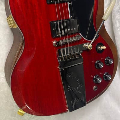 NEW! Gibson SG Standard '61 Maestro Vibrola Vintage Cherry - 7.3 lbs - Authorized Dealer! G07248 image 7