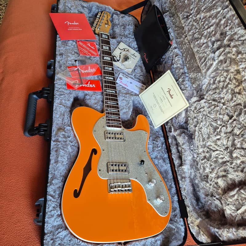Fender Telecaster Thinline Super Deluxe Parallel Universe Agosto 2008 - Orange image 1