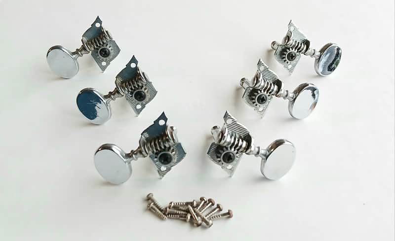 1960's Univox Ventura 3x3 Guitar Tuners Matsumoku Japan image 1