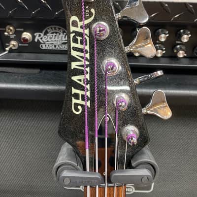 1990 Hamer Chaparral 5 String Bass with case. image 3