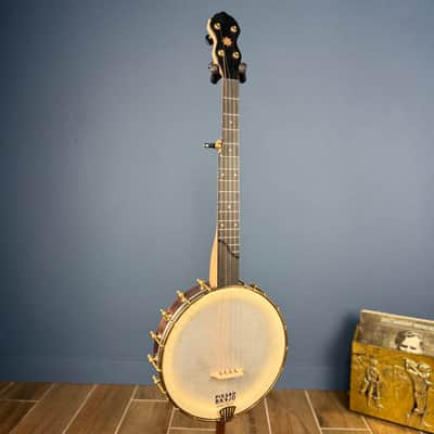 Pisgah A-Scale Cherry Rambler Special 5-String Banjo with 11" Copper Spun-Over Rim image 14