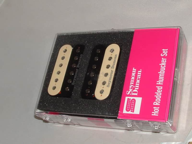 Seymour Duncan SH-4 and SH-2n Hot Rodded Humbucker Set (Zebra)  New with Warranty image 1