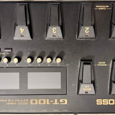 Boss GT-100 Version 2.0 Guitar Effects Processor 2014 - Present - Black image 4