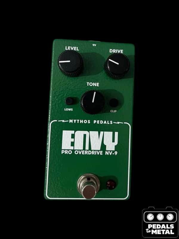 Mythos Pedals Envy Pro Overdrive NV-9 2024 - Present - Green - X18222 image 1