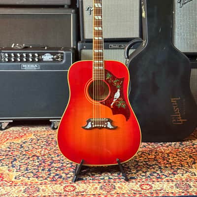Rare Gibson Custom Shop 1960’s Dove 2012 Vintage Cherry Burst Collectors Grade image 7