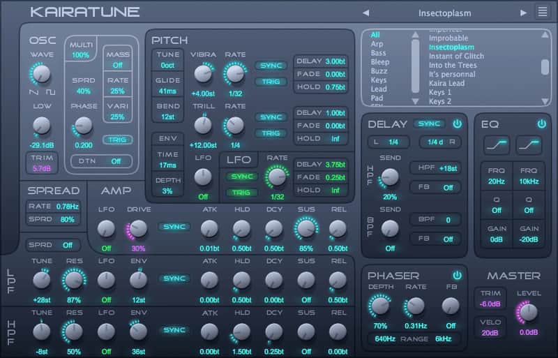 Futucraft Kairatune Virtual Synth image 1