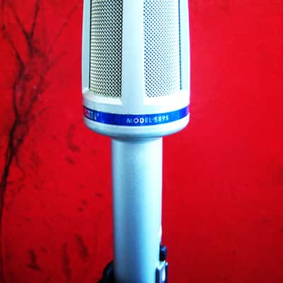 Vintage 1970's Shure 589S / PE589 dynamic cardioid microphone Lo Z with accessories # 2 image 11