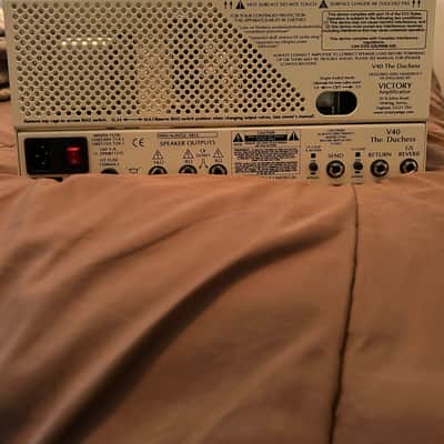Victory Amps V40 The Duchess Compact Series 42-Watt Guitar Head 2010s - White image 2