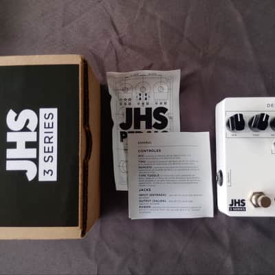 JHS 3 Series Delay White Pedal w/Original box & paperwork *** FREE SHIPPING *** image 1