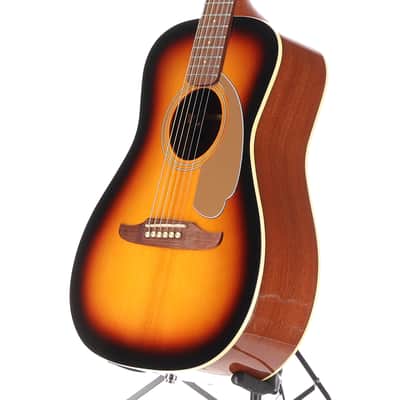 Fender Malibu Player, Walnut Fingerboard, Gold Pickguard, Sunburst (AA4) (08167) image 4