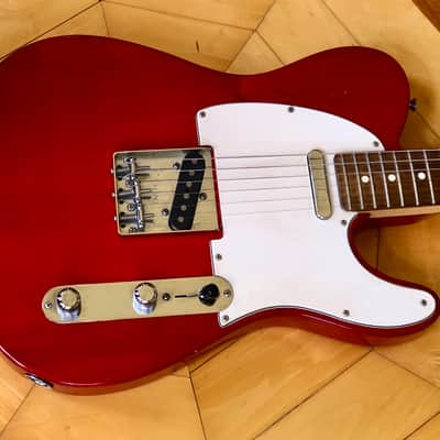 100% ORIGINAL 2003 Fender American Telecaster USA, Transparent Red w/ Hard Case image 5
