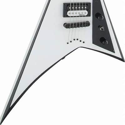 Jackson JS Series Rhoads JS32T - White with Black Bevels image 9