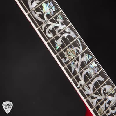Gibson Custom Shop Dealer Select Les Paul Custom 5A Quilt Tree Of Life Fireburst #CS601321 image 9