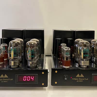 Vintage Antique Sound Lab AQ-1008DT Tube Amplifier Pair image 15