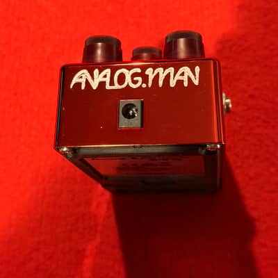 Analogman 40th Anniversary TS-9 w/Silver Mod - Red Mirror image 6