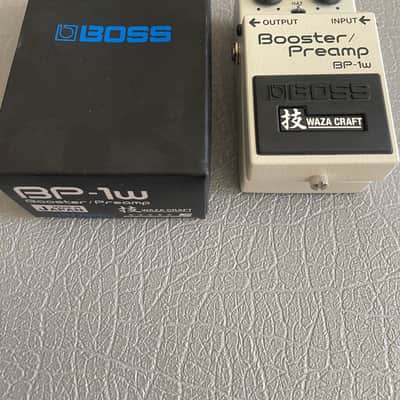 Boss BP-1W Booster / Preamp Waza Craft 2023 - Present - White image 6