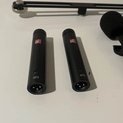 sE Electronics sE8 Small Diaphragm Cardioid Condenser Microphone Matched Stereo Pair 2018 - Present - Black image 6