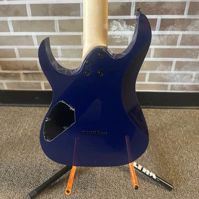 Ibanez GRG7221QA-TBB Gio with Purpleheart Fretboard 2024-25 - Transparent Blue Burst image 5
