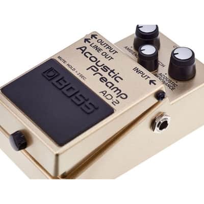 BOSS AD2 Preamp for electro-acoustic guitars image 3