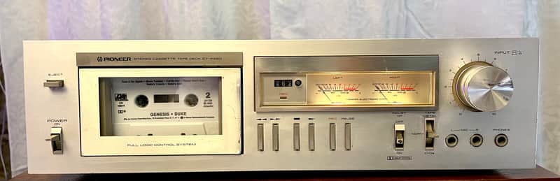 Vintage Pioneer Ct-f550 Cassette Deck Tape Player Recorder - Serviced + Clean image 1