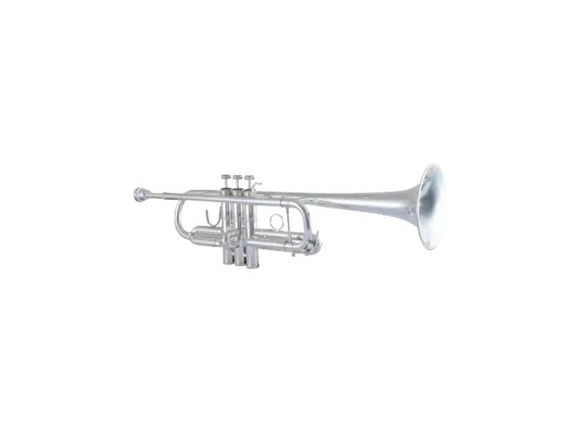 Bach Stradivarius C190L229 C Trumpet Silver image 1