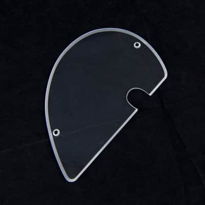 Custom Pickguard for Danelectro Longhorn  Bass Guitar ,1-ply Clear Transparent image 3