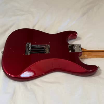 2013 Fender American Standard Stratocaster - Mystic Red Metallic - Upgrades - Free Pro Setup image 8