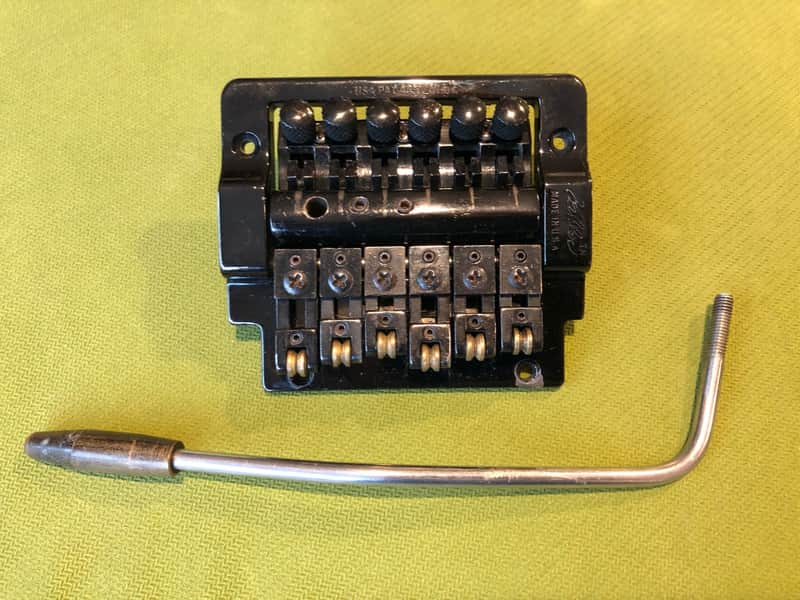 Vintage 1980's Kahler 2300/2320 Tremolo - Black - Pre Flyer, all solid brass!! image 1