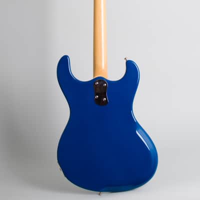 Mosrite  Semie Moseley Model Handpainted by Wayne Jarrett Solid Body Electric Guitar (1992), ser. #SM004, original brown alligator hard shell case. image 2