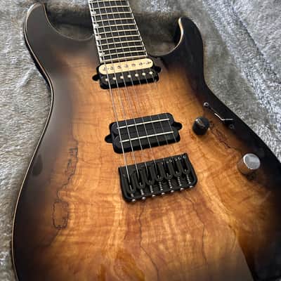 ESP E-II M-II 7 NT 2019 - 2020 - Dark Brown Natural Burst image 5