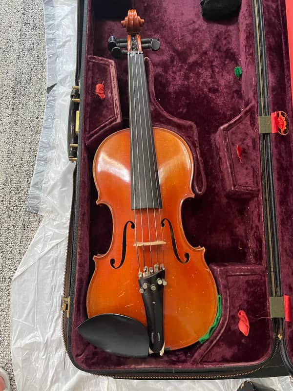 John Juzek 4/4 Vintage Violin with 5 strings image 1