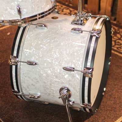 Gretsch USA Custom Vintage Marine Drum Set - 20,10,12,14,16,14sn - SO#1331323 image 2