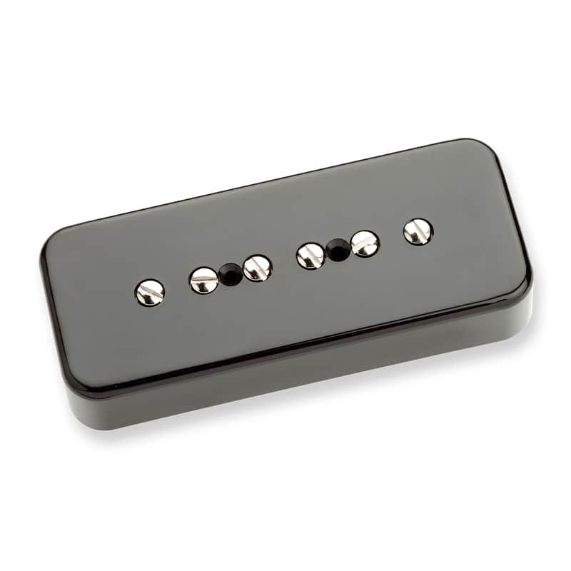 Seymour Duncan SP90-3b Custom P-90 Soapbar Pickup (Bridge) - Black Cover image 1