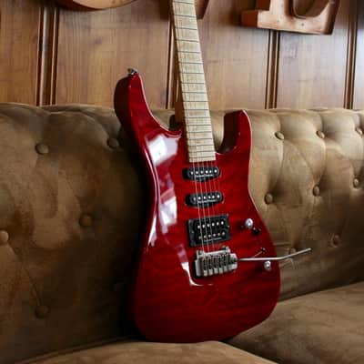 Jackson PC1 Custom shop Cajun Red 1997 Guitar Center Limited Run of 33 Units Worldwide image 2