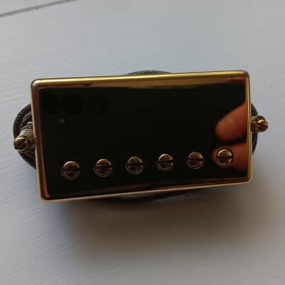 Gibson Burstbucker Pro Gold Finish - Bridge Humbucker PAF Style #2 AL 5 Alnico 5 (Early 2000s) Clean - Wound by PS image 4
