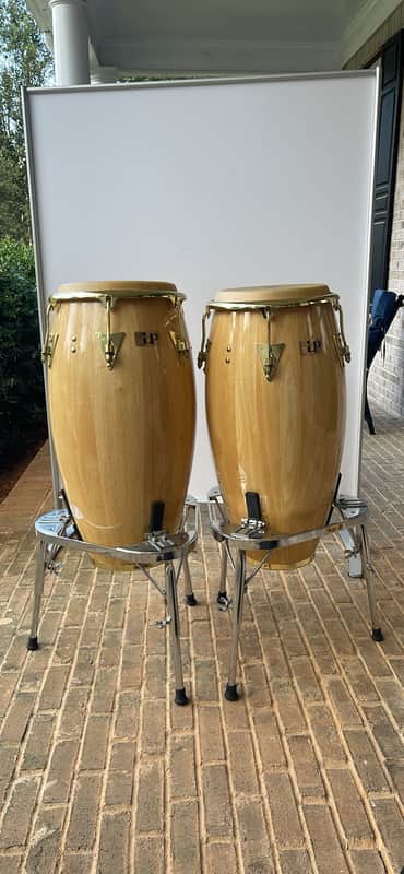 LP Classic Congas - Natural / Gold Hardware