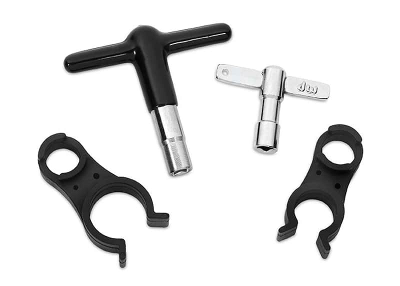 DW Hi-Torque Steel Drum Key & Standard Key & Clip Holder DWSM803-2 image 1