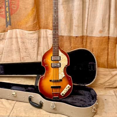 Hofner 500/1 Cavern Bass Vintage '61 Reissue Circa 1998 - Sunburst image 2