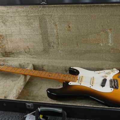 1987 MIJ Squier Stratocaster Fujigen E-Series Sunburst w/ ESP Rail Pickup & Fender Case image 23
