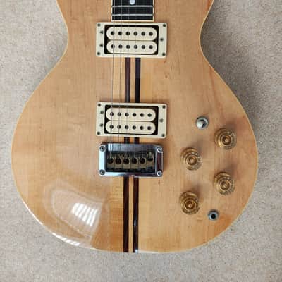 Washburn Falcon 1978 Mimaki Maple original vintage dc neck through body. image 5