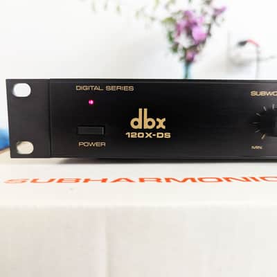 Immagine dbx 120X-DS Subharmonic Synthesizer / Electronic Crossover 120v/220v w/box/manual - 3