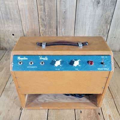 Magnatone Varsity Deluxe Model 108 1967 - Brown image 13